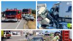 Accidentes en Chalamera, Figueruelas y Quinto, este 1 de julio de 2022.