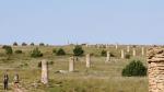 El camino de los pilones que va de Allepuz a Villarroya de los Pinares tiene 113 columnas a lo largo de seis kilómetros
