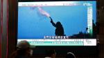 Una cadena de televisión china muestra imágenes de las maniobras militares cerca de Taiwán.