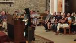 La organista japonesa Izumi Kando ofreció el concierto de armonio en la iglesia parroquial de La Portellada.