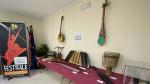 Exposición de instrumentos musicales de Festifalk en Alcalá de la Selva.