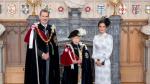 Los Reyes de España junto a Isabel II