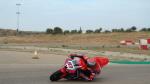 Marc Márquez se probó el lunes con una moto de calle en el circuito de karting.