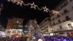 Encendido de las luces de Navidad en Teruel. foto Antonio Garcia/Bykofoto. 01/12/22[[[FOTOGRAFOS]]]
