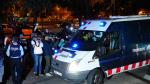 Furgón policial que transporta al futbolista Dani Alves a prisión