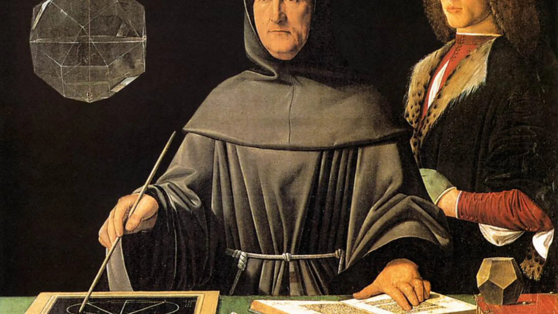 El enigmático retrato de Luca Pacioli