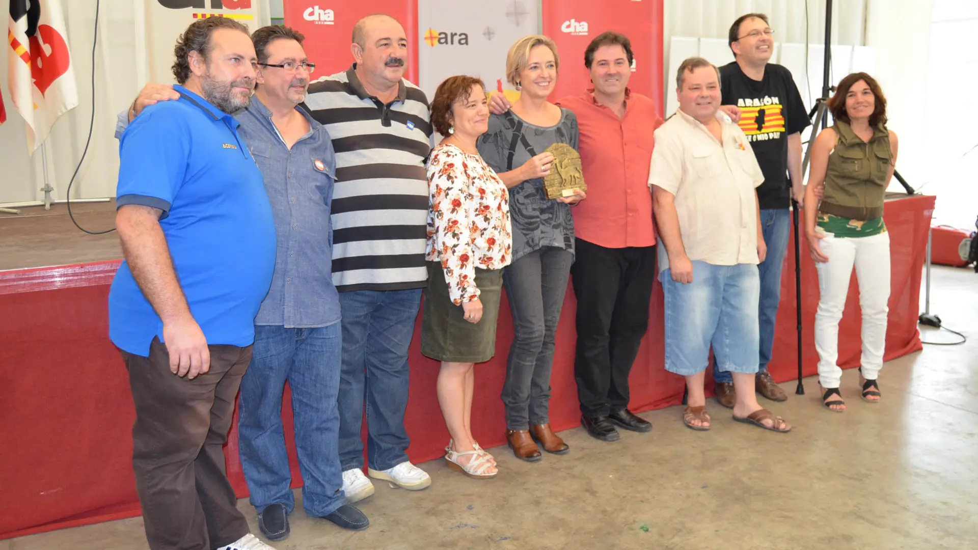 CHA reconoce a Nieves Ibeas con el premio de la afiliación