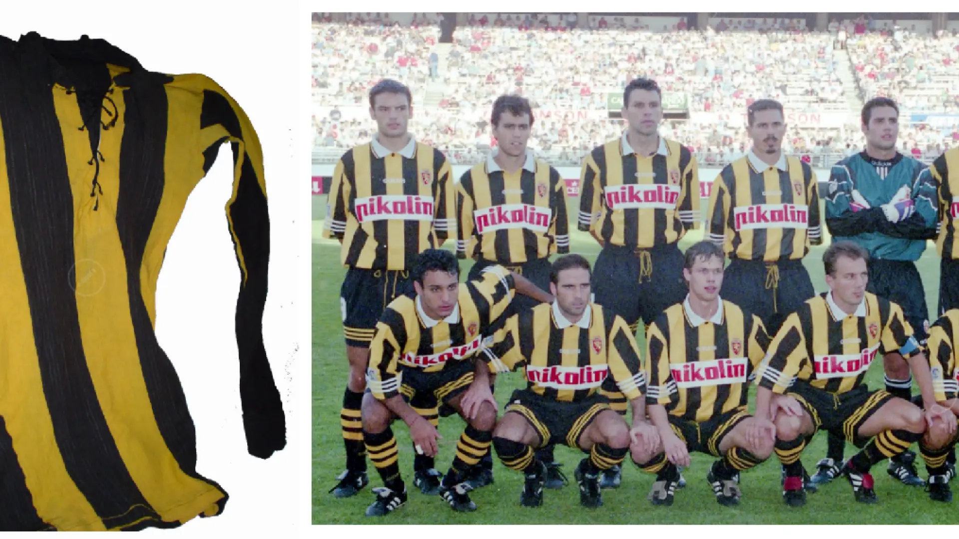 Alfonso Solans padre revivió el uniforme avispa para el Real Zaragoza en  1996 | Noticias de Real Zaragoza en Heraldo.es