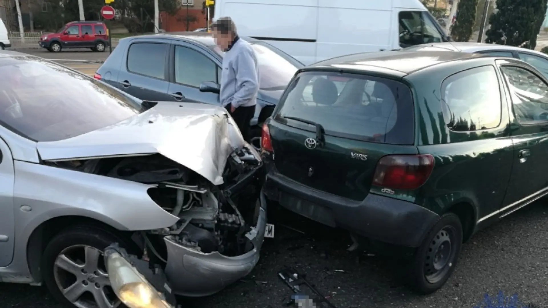 Accidente zaragoza via hispanidad