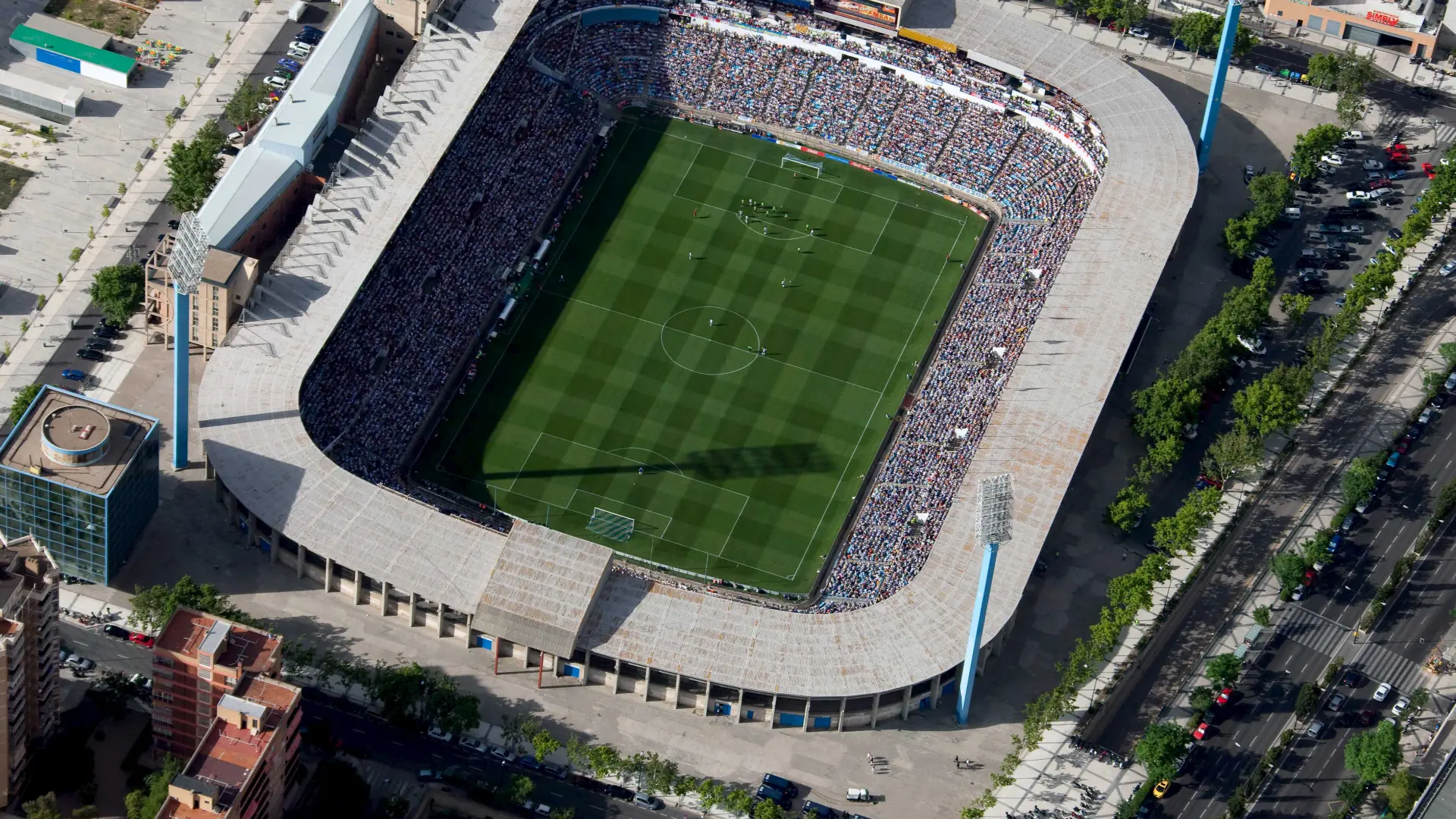 Estadio la romareda zaragoza