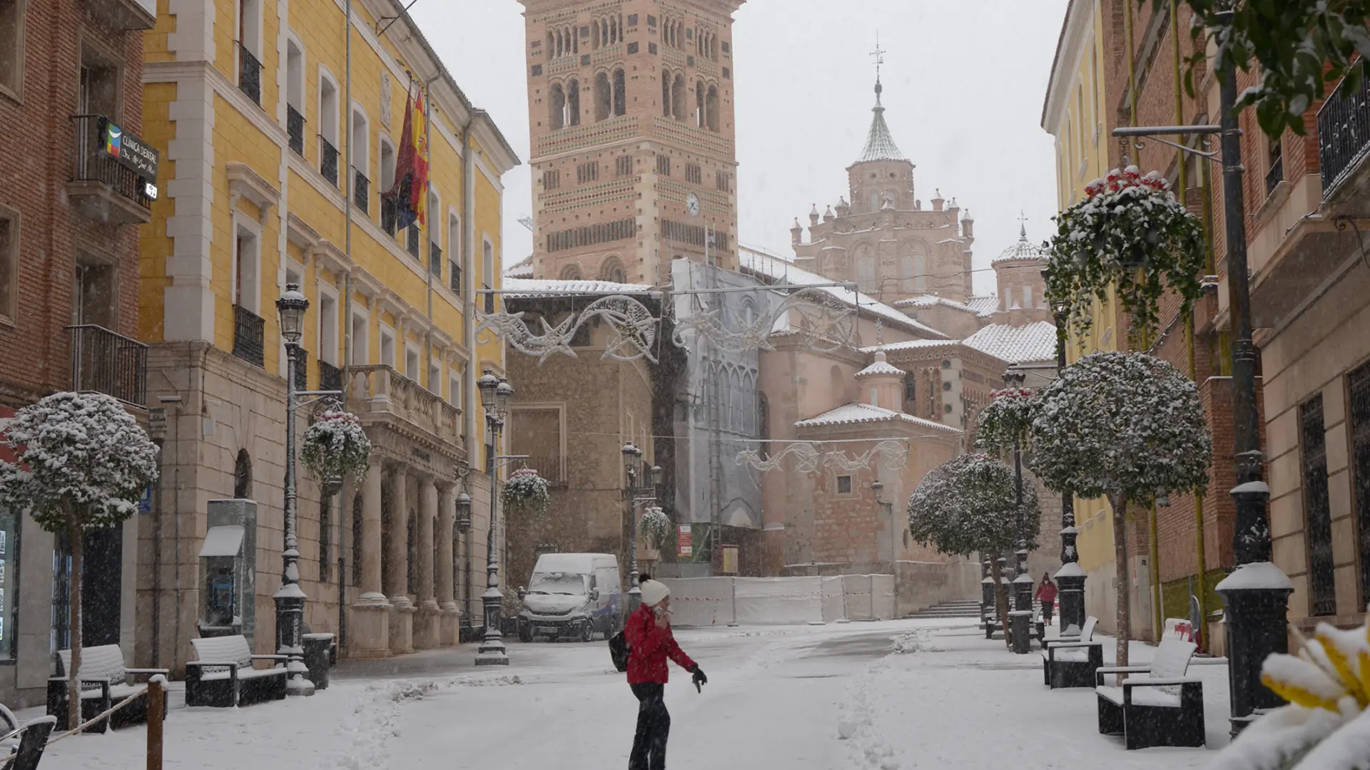 Cuando va a nevar en Zaragoza el sábado será el día clave de la