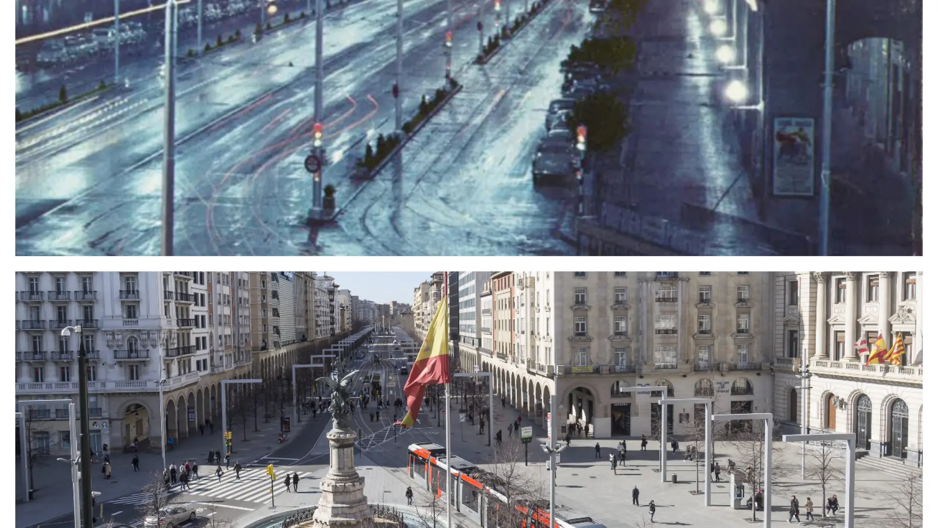 Cuáles son los puntos con más tráfico de Zaragoza? ¿Coinciden con los  mismos de hace 50 años?