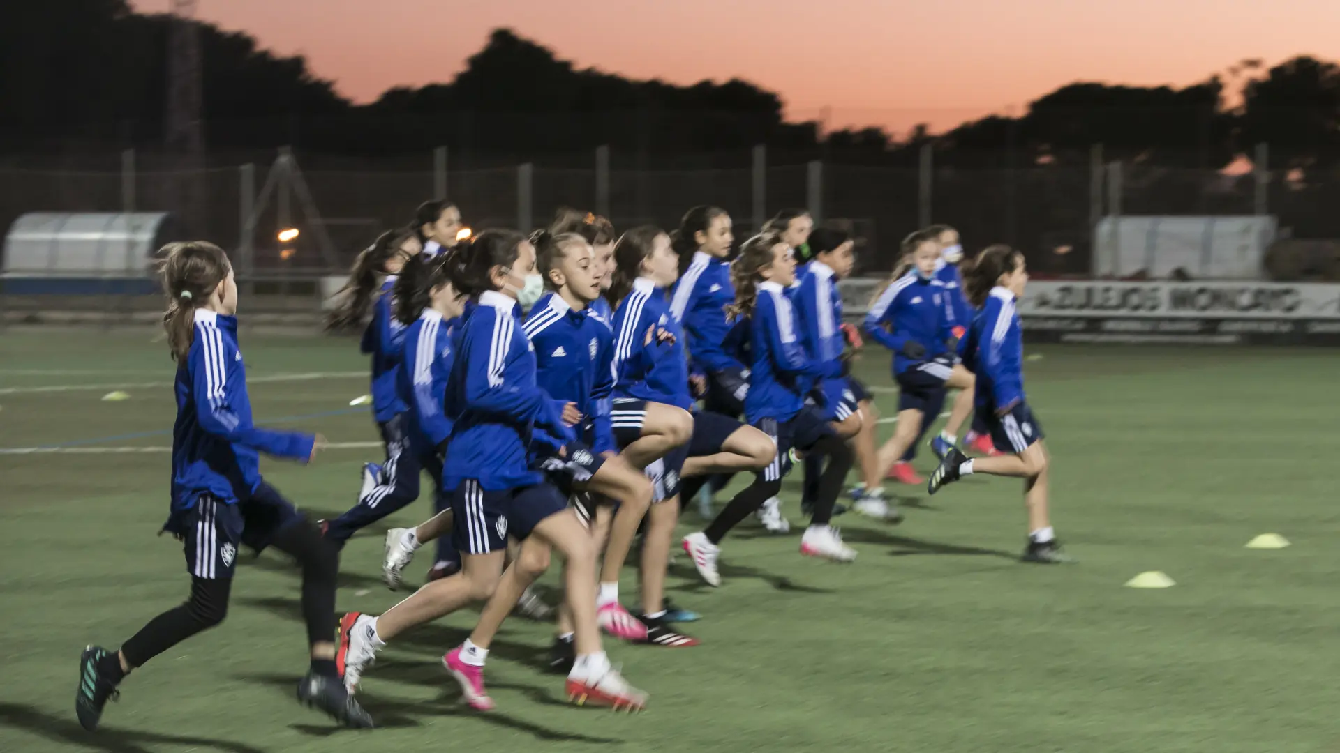 Presentación de la Escuela de Fútbol Femenino del Real Zaragoza.