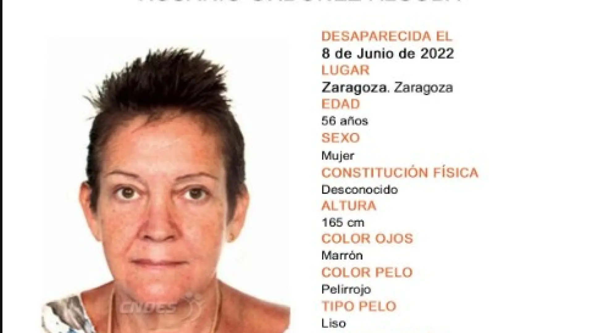 Desaparecida una mujer en Zaragoza