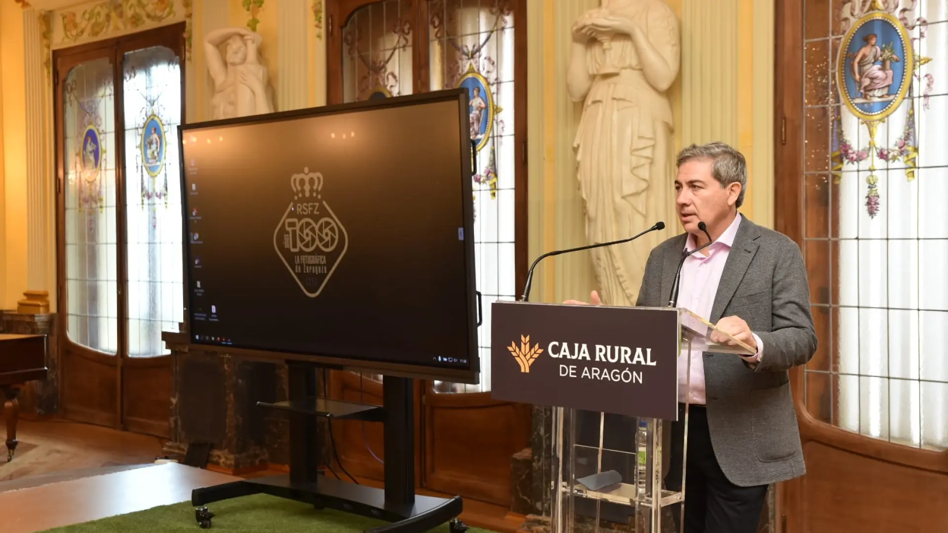 La real sociedad fotográfica de zaragoza celebrará con garbo 100 años de historia