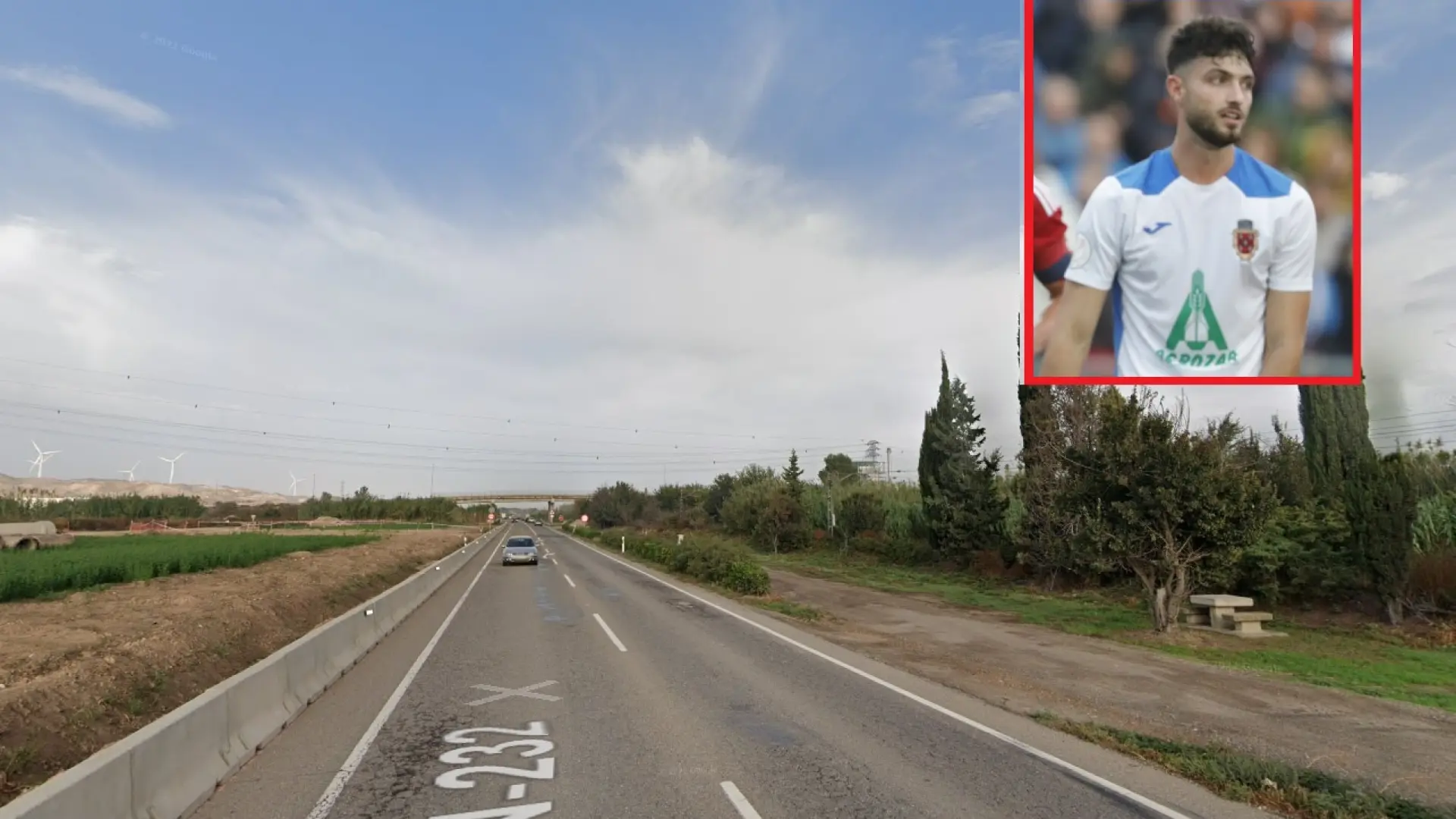 El conductor que provocó el accidente en el que falleció el jugador del  Fuentes iba borracho