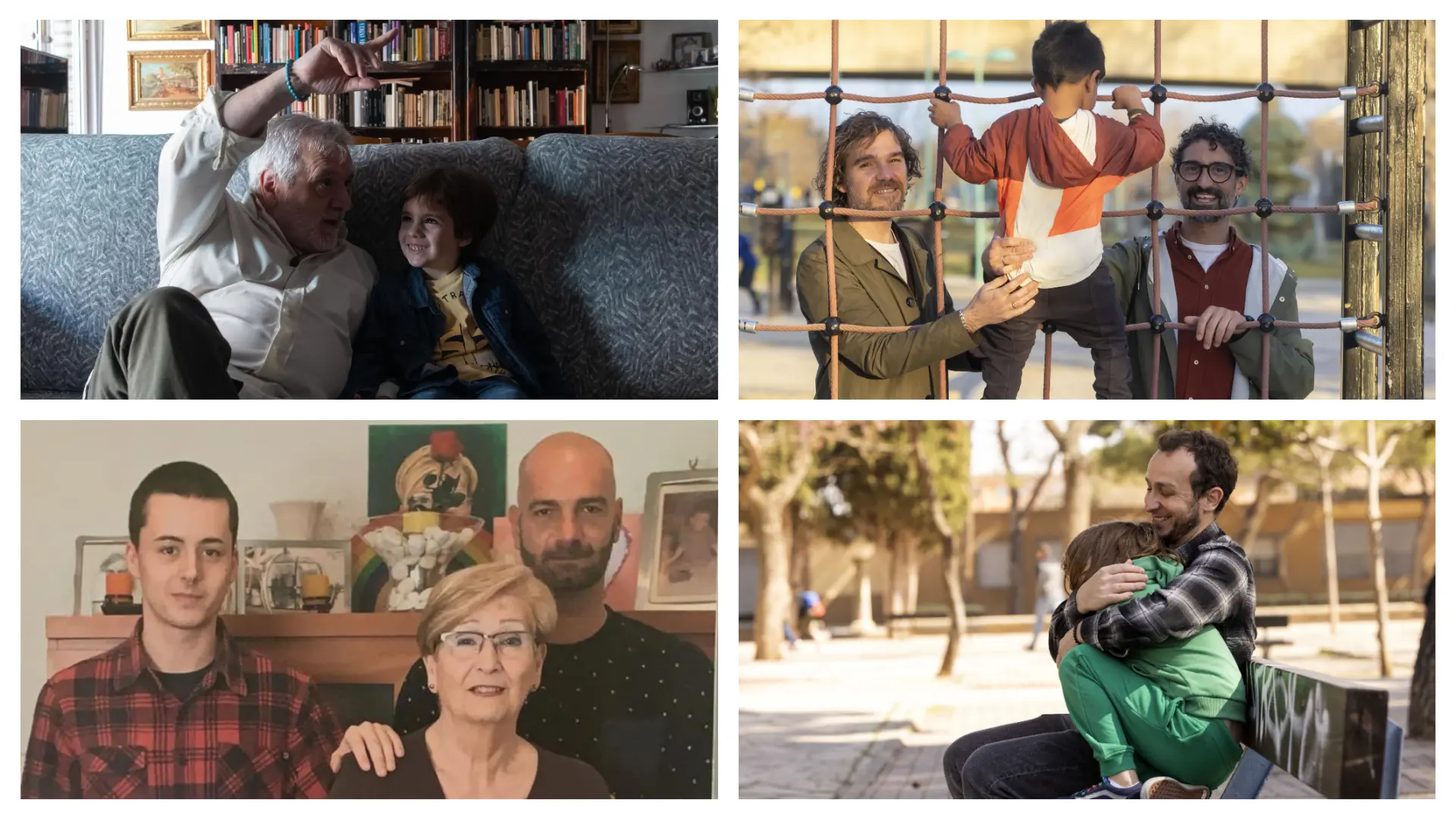 Diversidad de familias en Aragón: del padre con más de 60 años al hijo  acogido por su tío