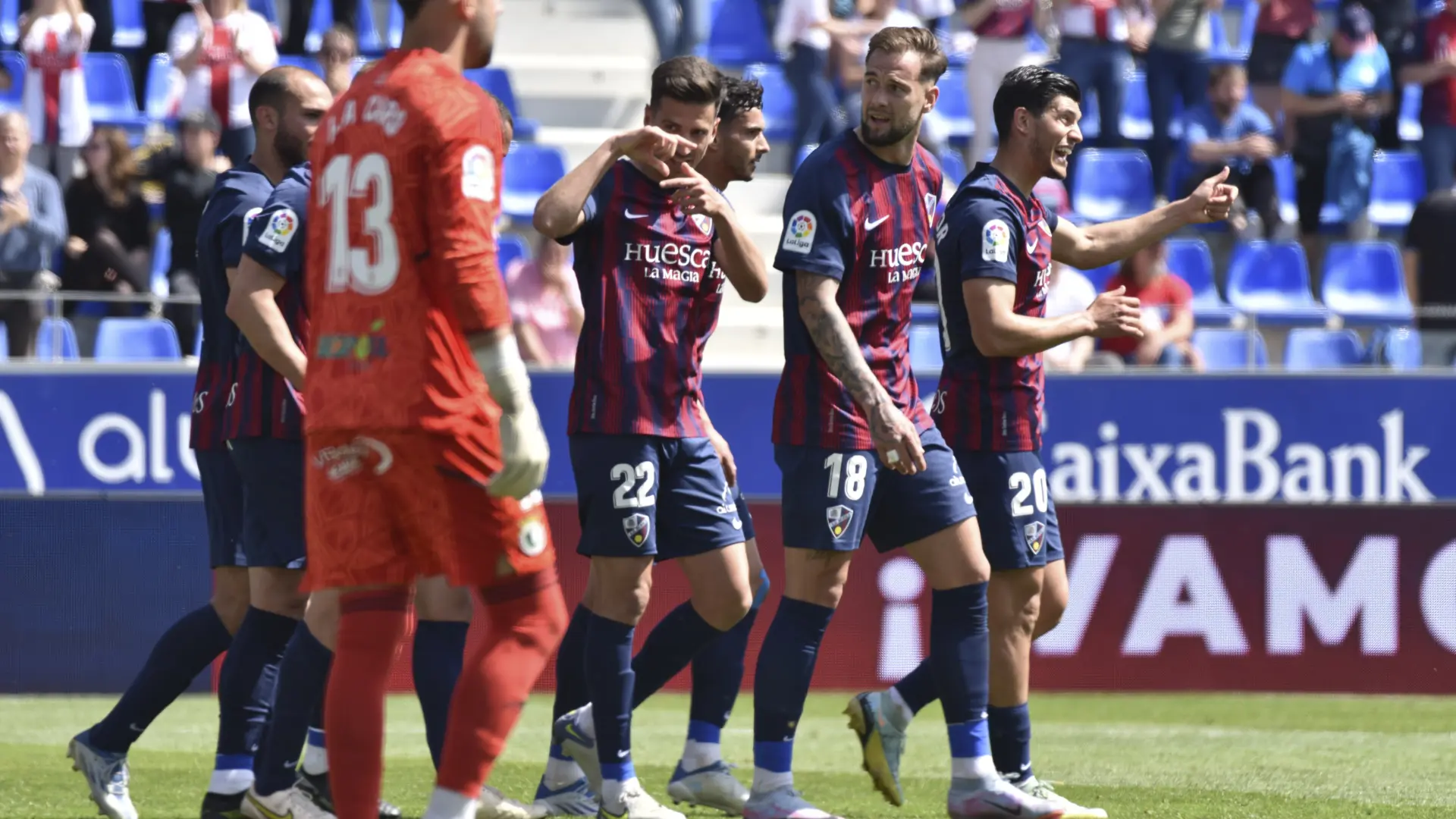 Cronología de burgos club de fútbol contra s. d. huesca