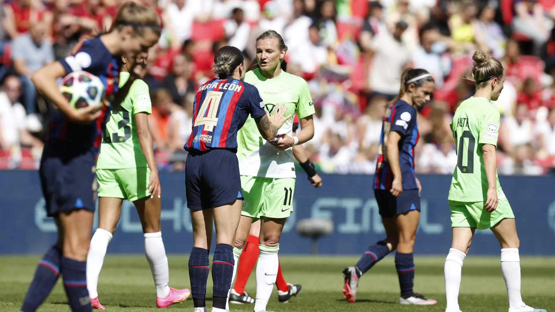 Fotos De La Final De La Champions League Femenina Entre El Fc Barcelona