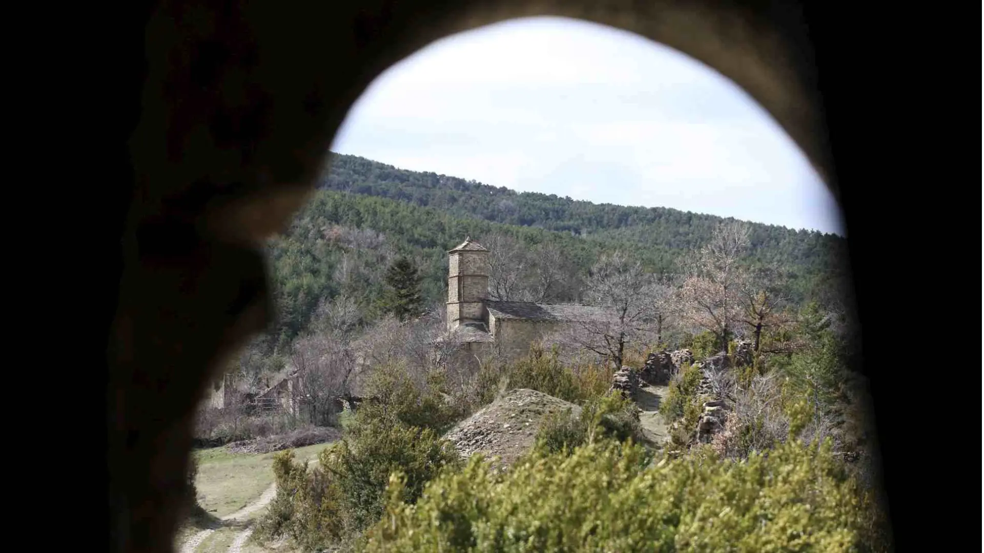 El pueblo deshabitado pero not abandonado de Aragon for the visitor en el puente de diciembre