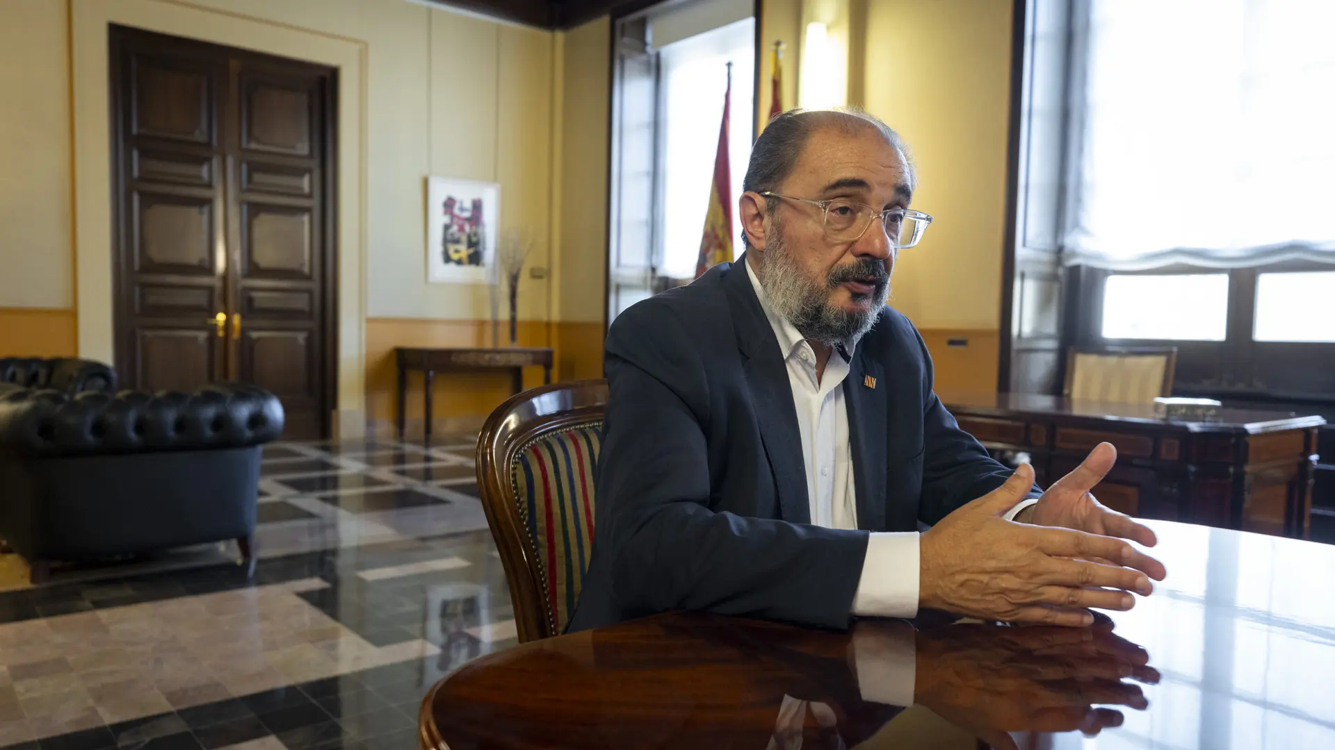 Lambán Cree Que El Gobierno De España Debe Asumir Una Quita De La Deuda Autonómica Sin Más 0249