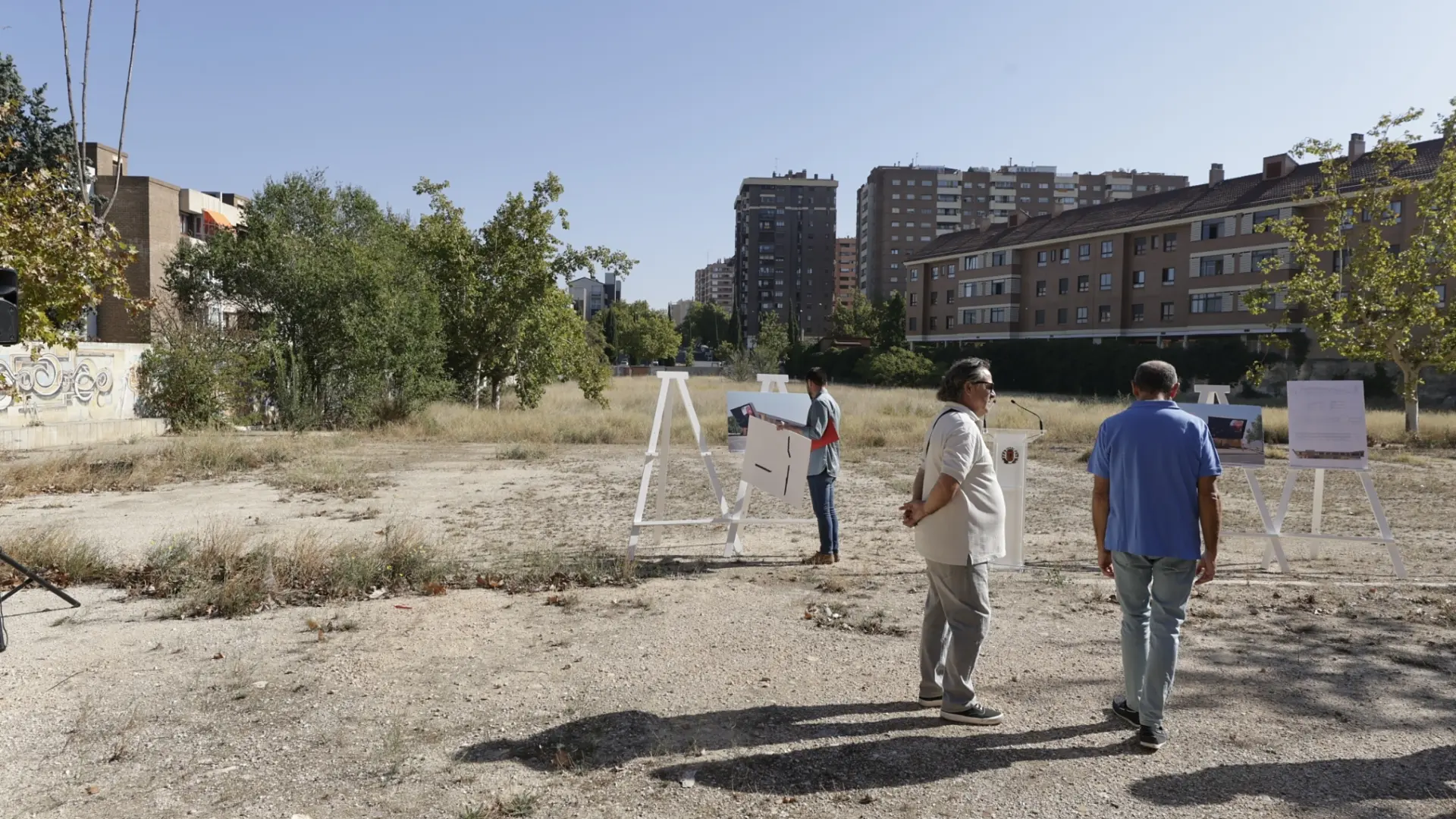 Fotos Del Solar Donde Se Levantar El Centro C Vico Hispanidad