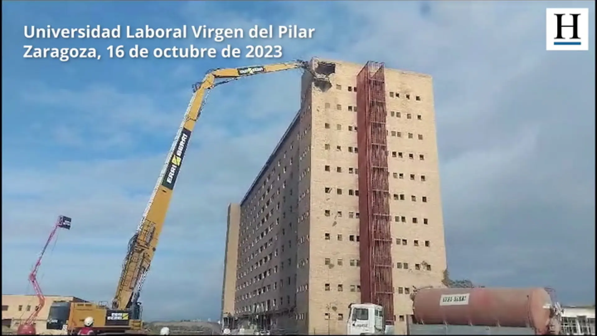 Vídeo: VIDEO: Adiós a la Universidad Laboral de Zaragoza