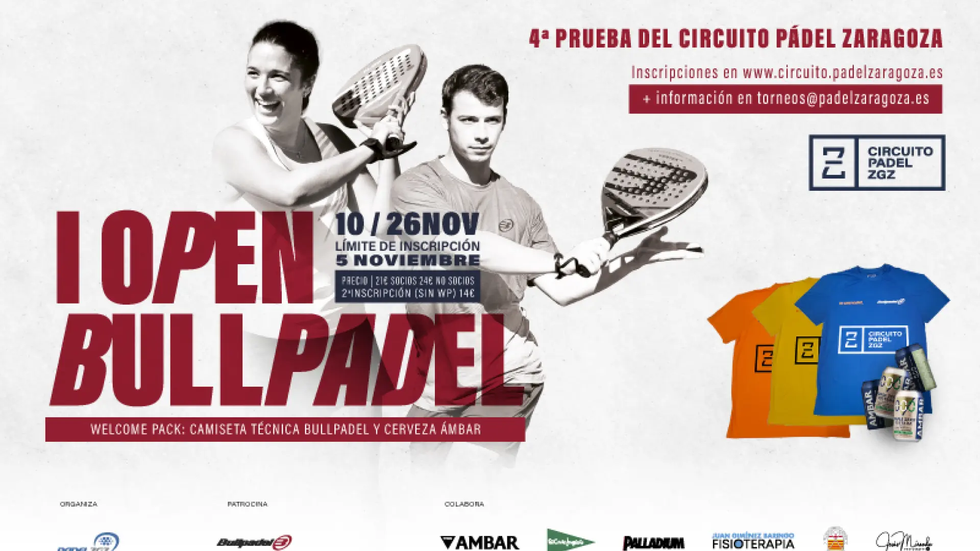 Abiertas las inscripciones para I Open Bullpadel del Circuito