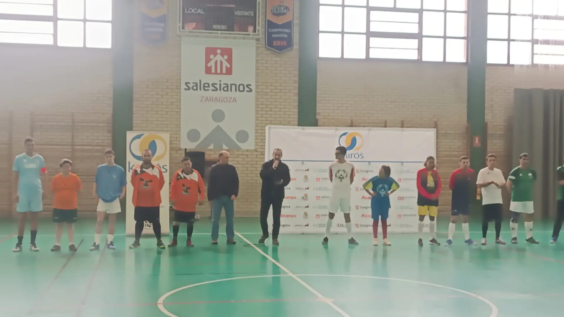 Trofeo Kambalache de fútbol sala inclusivo en Zaragoza.