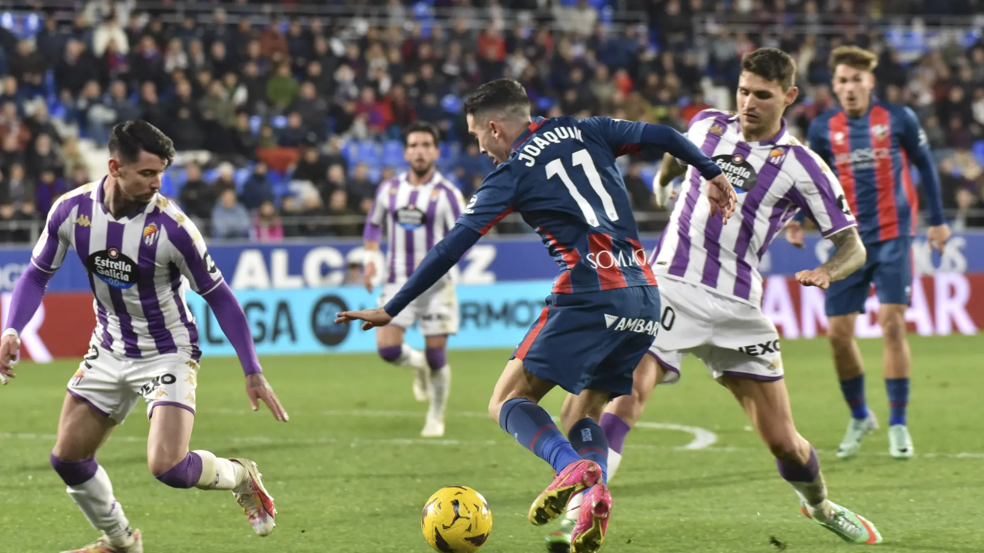 Partidos de s. d. huesca contra real valladolid