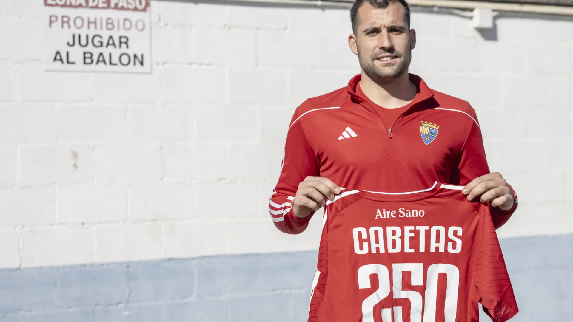 Eduardo Cabetas No veo un sitio mejor que Teruel para jugar a futbol