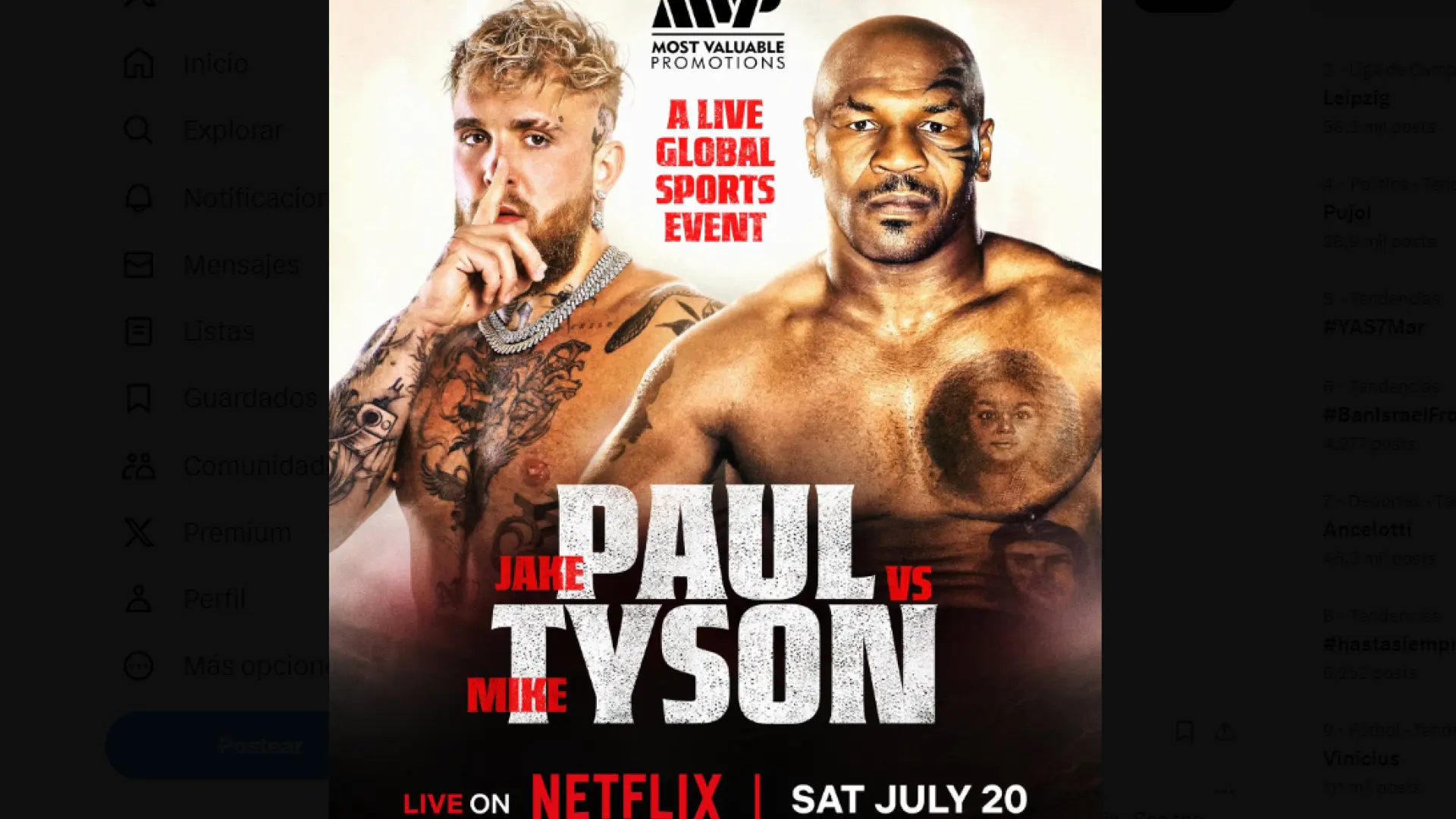 Mike Tyson vs. Jake Paul will return for another Netflix show