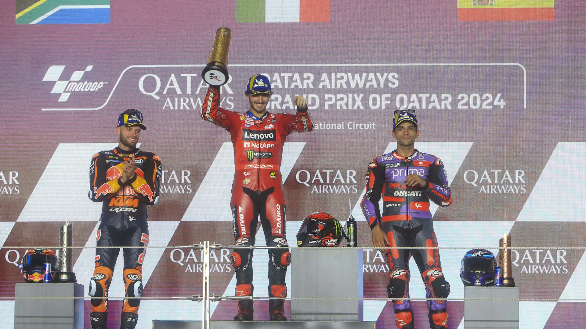 Gran Premio de Qatar Pecco Bagnaia y Martín vuelven a ser el