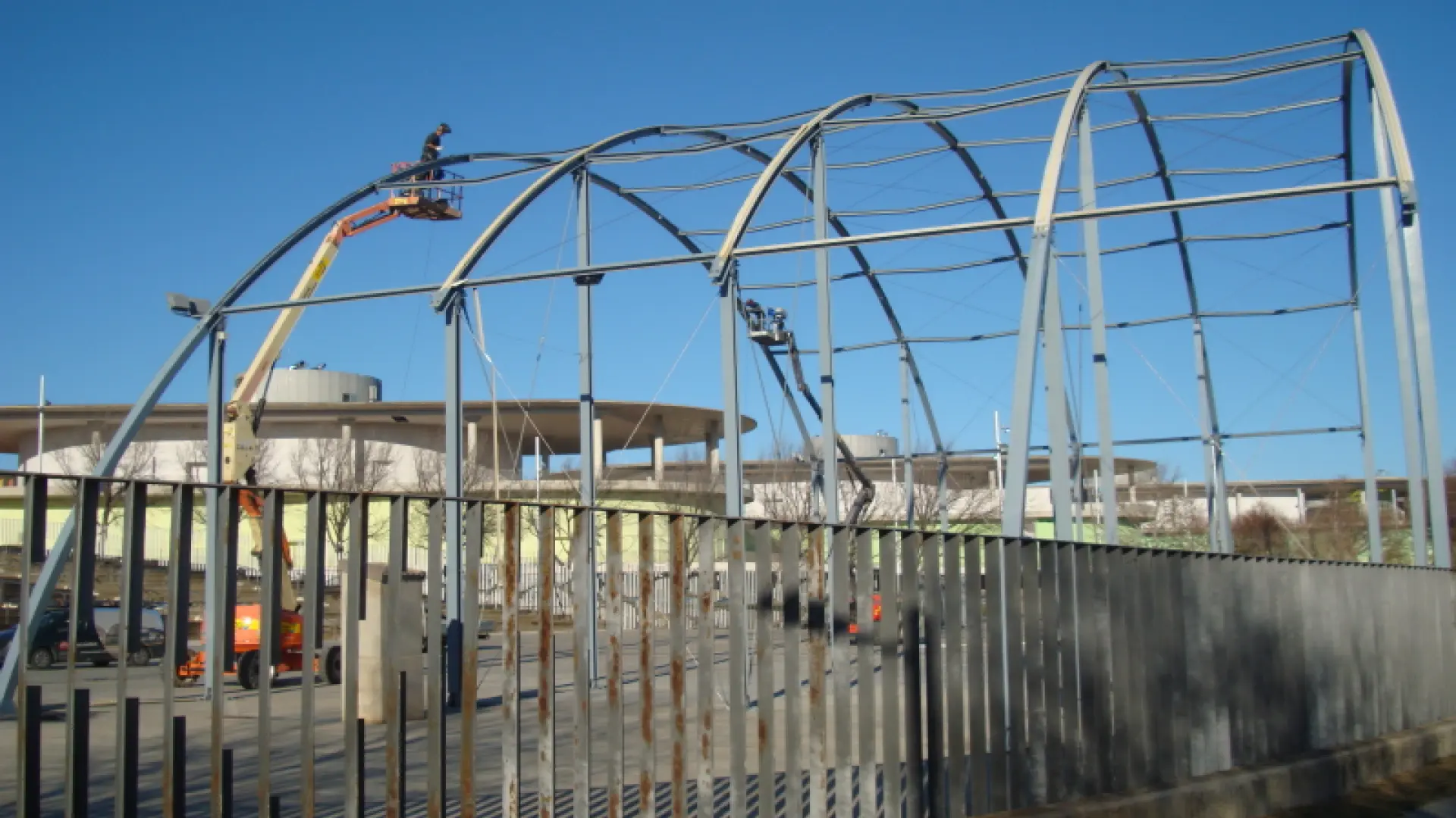 El anfiteatro de la Expo 2008 de Zaragoza estrena imagen así ha quedado