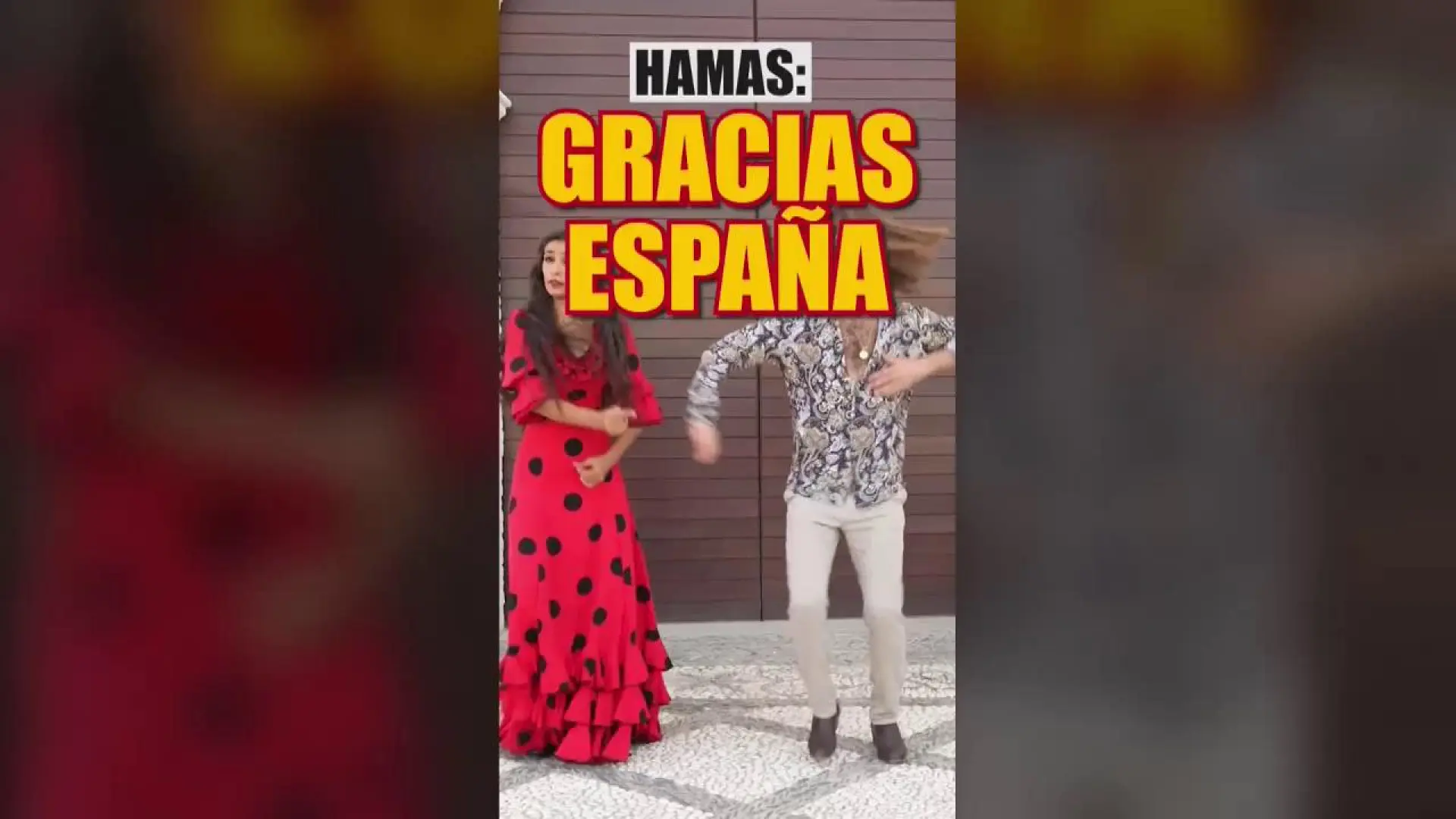 Vídeo | Bailarines de flamento y bandera española: así reprocha Israel la  política de España de reconocer Palestina