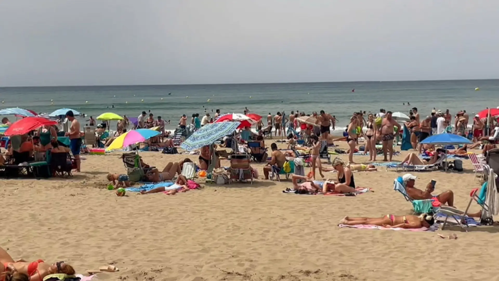 Playa de Levante de Salou este fin de semana