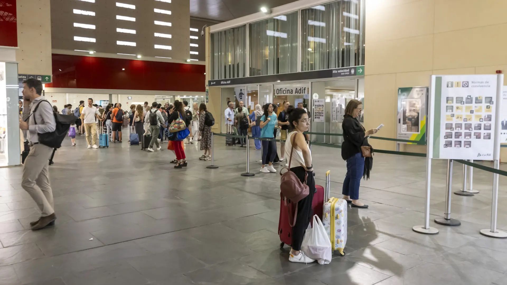 Il existe différentes destinations pour Atocha et Saragosse.