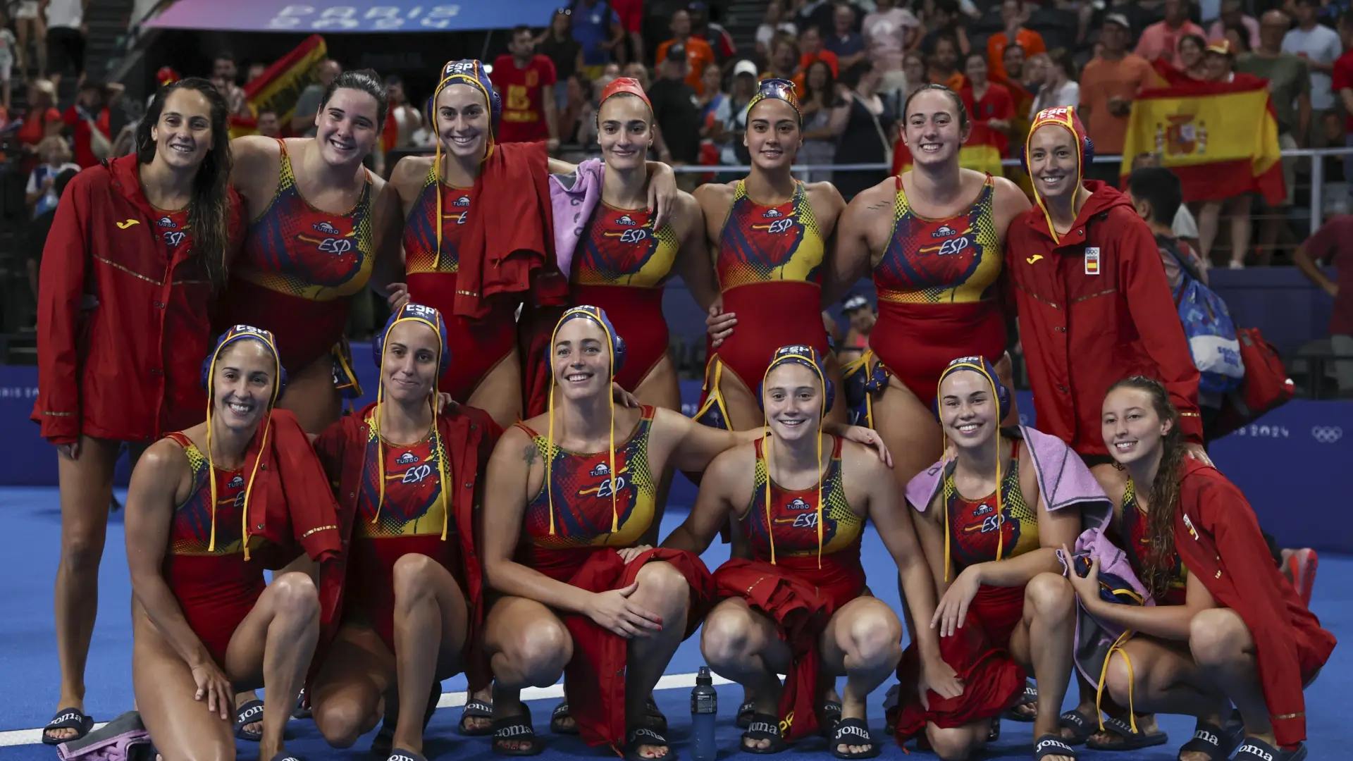 Clase magistral de españa, que está de nuevo en unas semifinales del torneo femenino de waterpolo de los juegos olímpicos