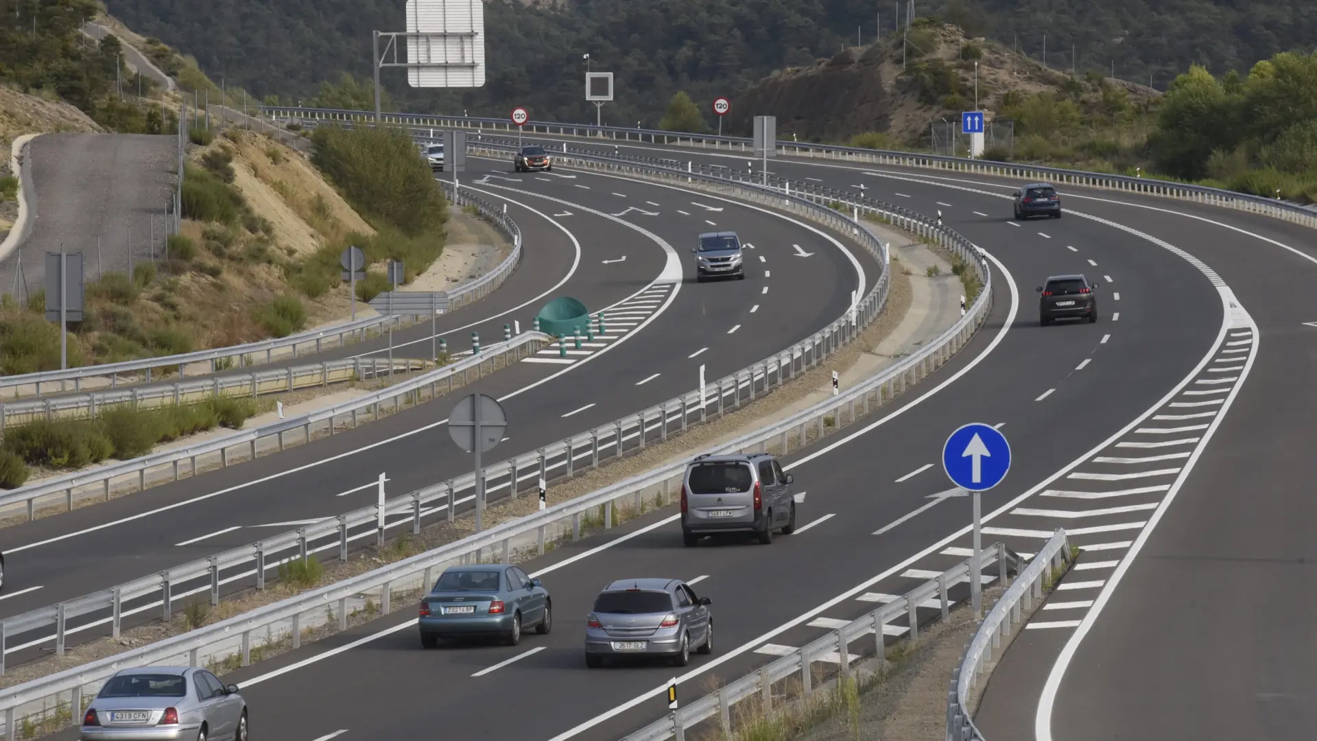 El puente del 15 des to se despide sin retenciones en las carreteras, pero con un niño atropellado en Alquezar