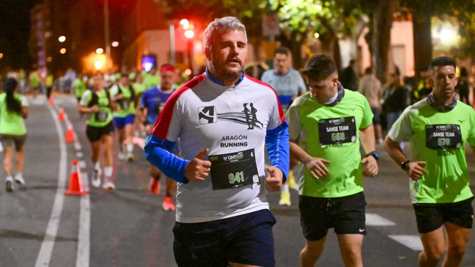 Binter NightRun Zaragoza, por ejemplo carrera