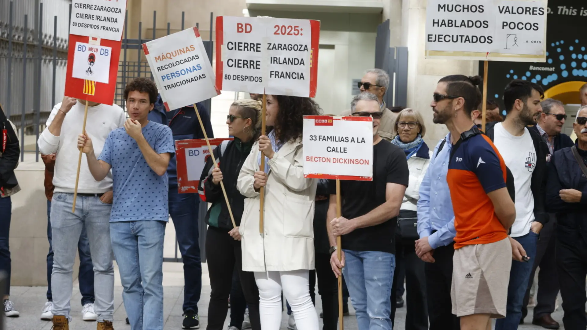 Preacuerdo en Becton Dickinson para indemnisar a los 33 despedidos tras la cancelación de su inversión en Zaragoza