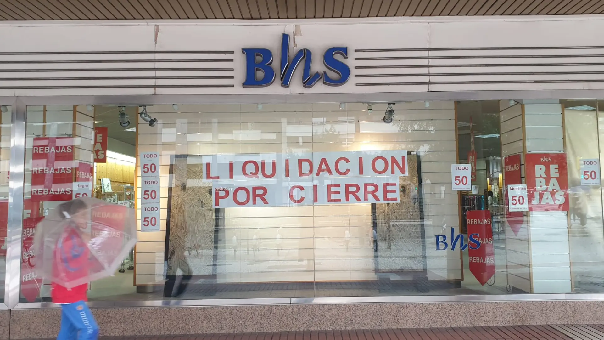 Adiós a BHS, cierra en Zaragoza o hasta 30 años de historia