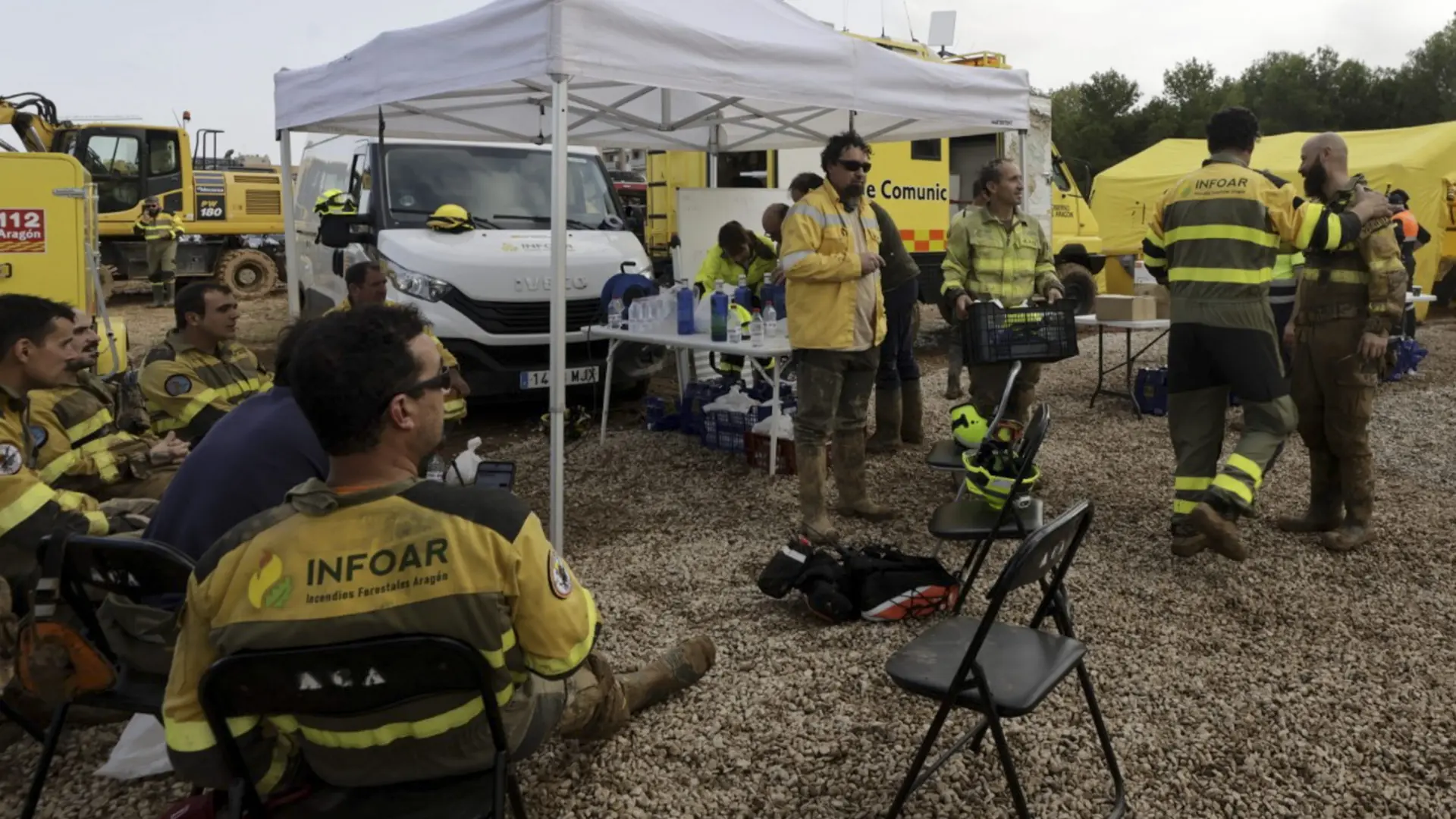 Aragón mantendrá al menos un mes más sus sus effectivos de emergency Catarroja