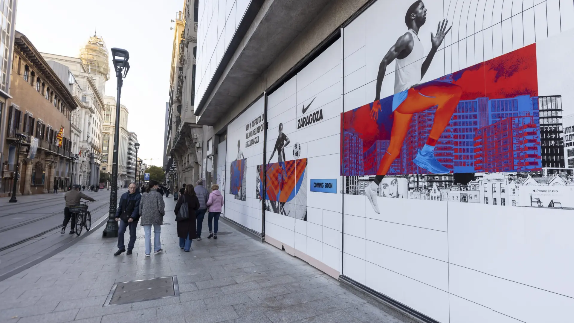 Nike ya tiene fecha para la apertura de su gran tienda en el centro de Zaragoza