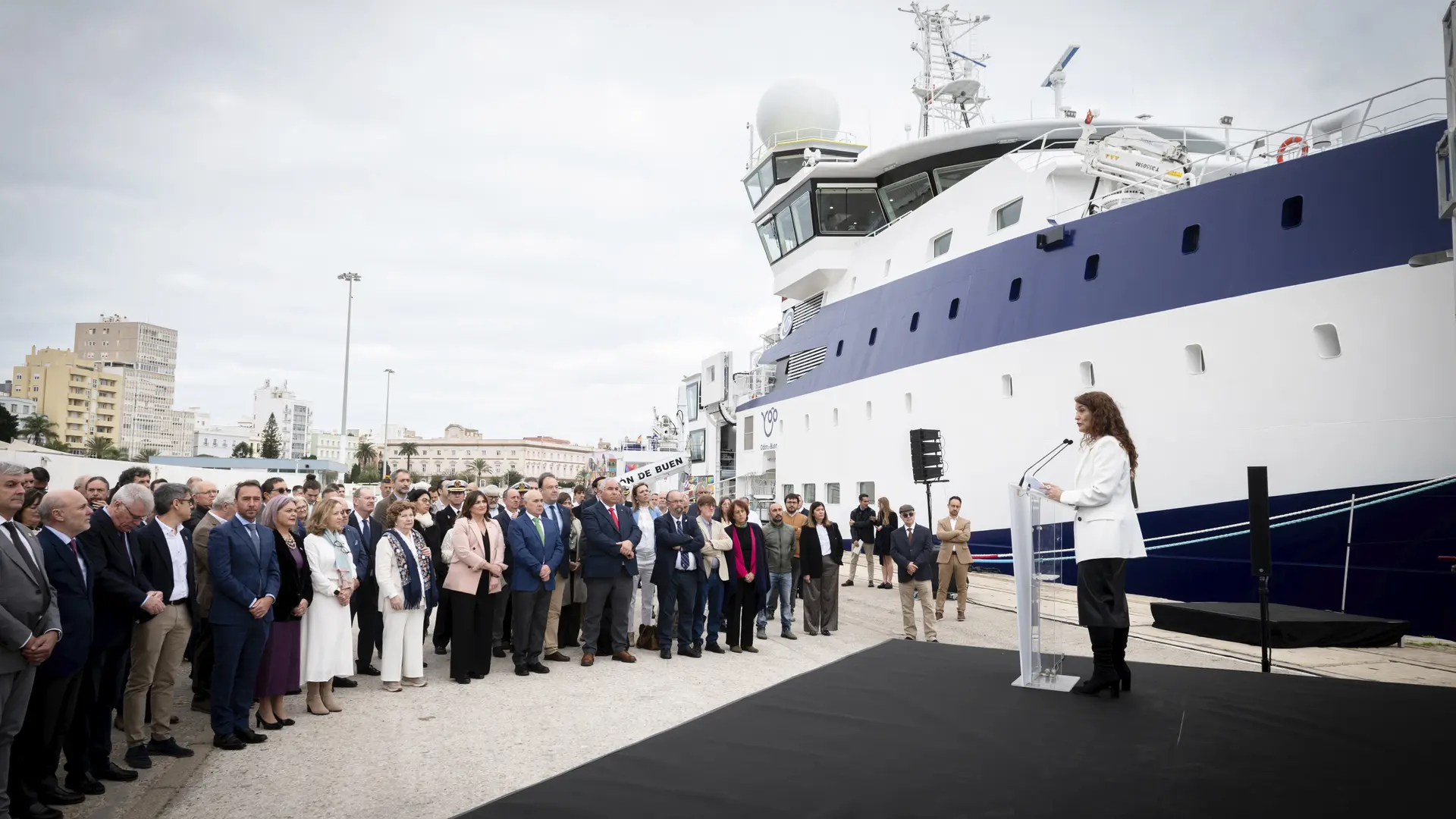 El 'Odón de Buen' se convierte en el buque oceanográfico más grande y avanzado de España