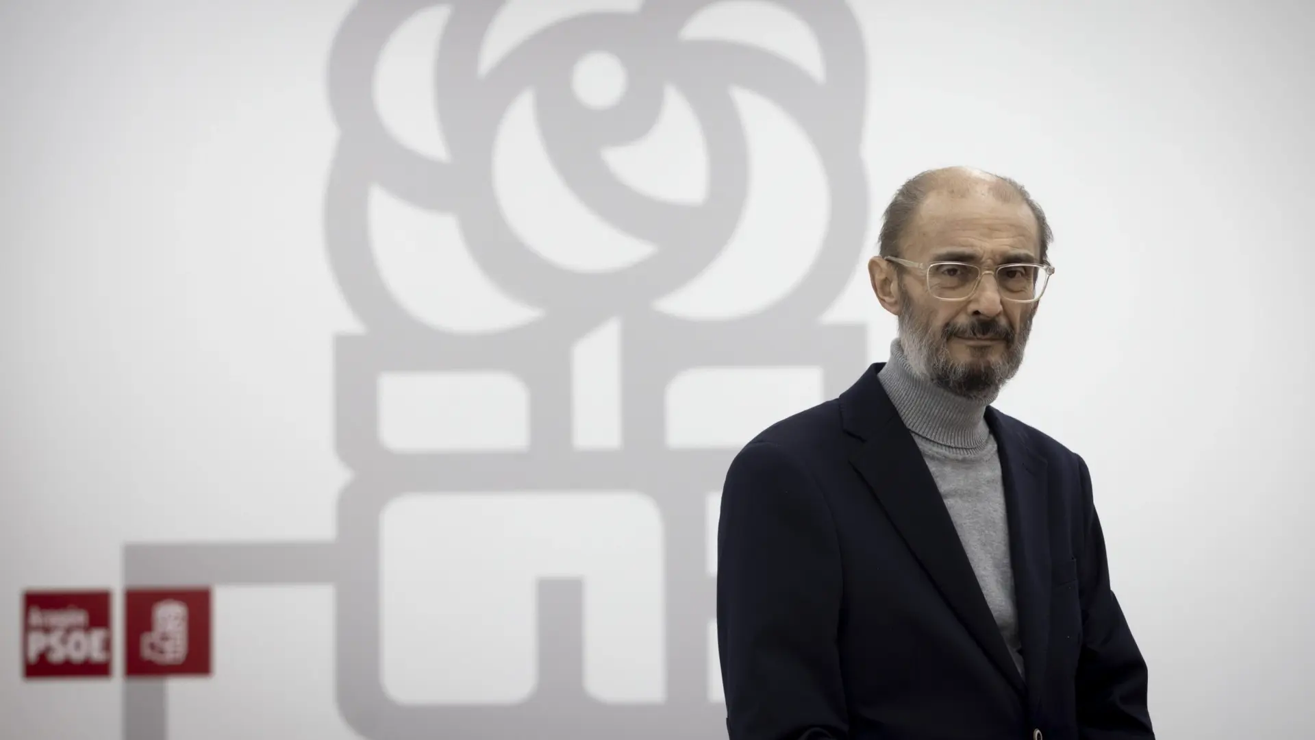 Javier lambán, ante los
