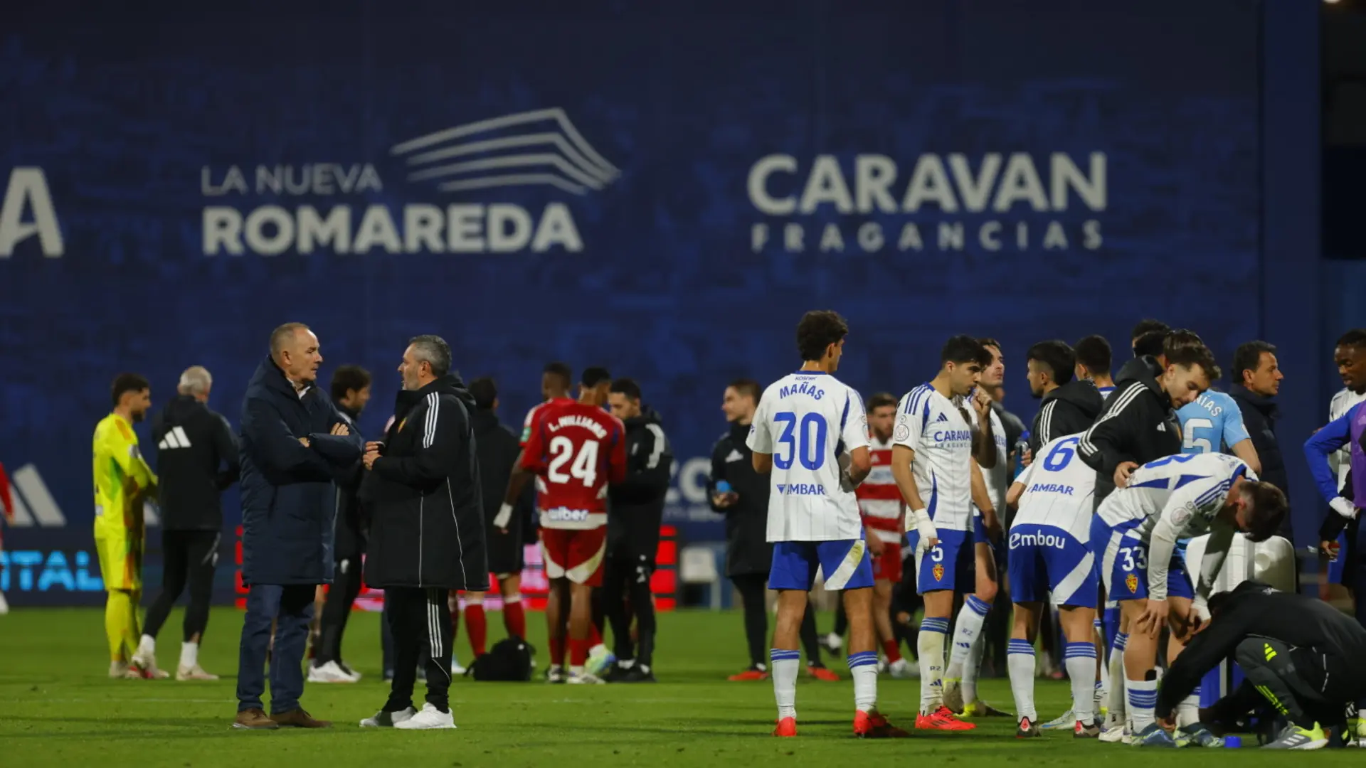 This is how “Real Zaragoza” chose penalty kicks against “Granada”.