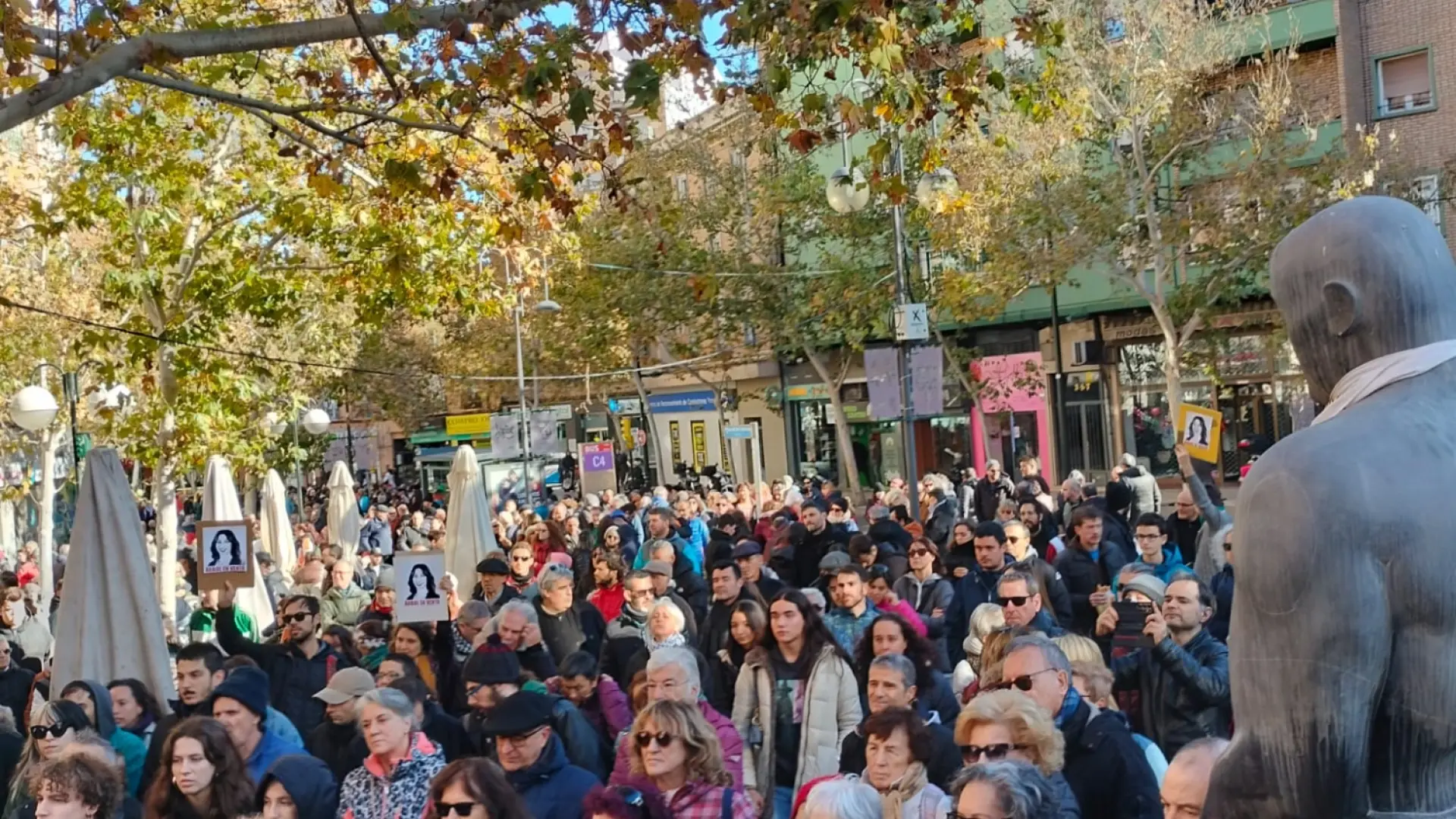 Segunda Manifestaci N En Torrero Contra La Ampliaci N Del Parque De Atracciones Por Los Pinares