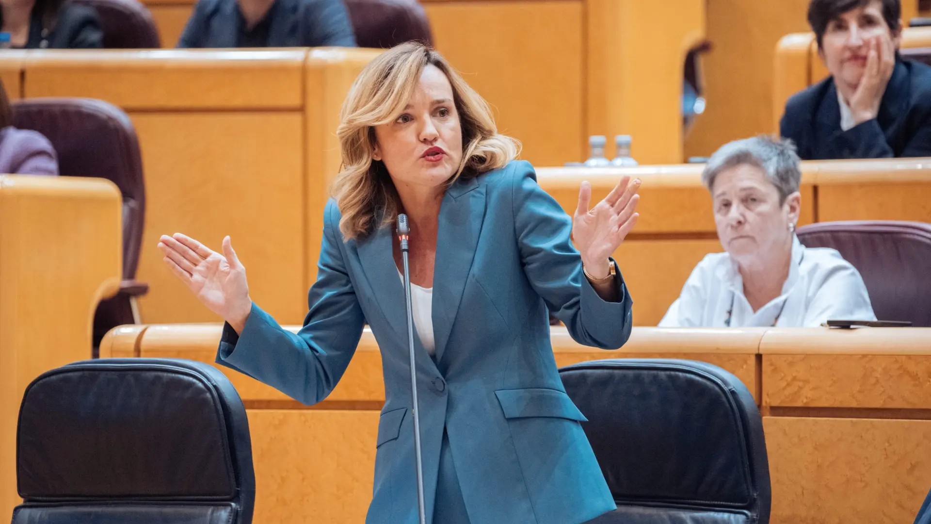 Pilar alegría ironiza sobre el caso del fiscal general, un 