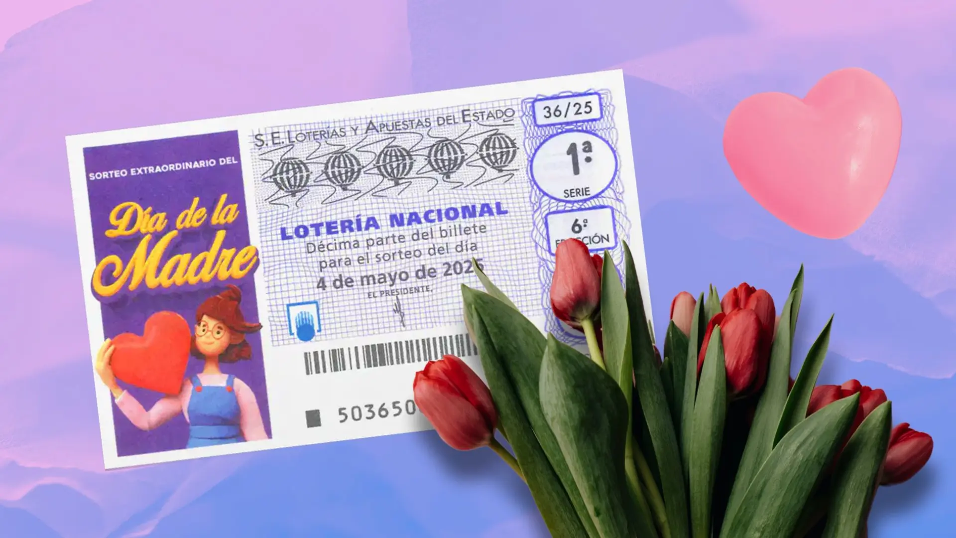 Cuánto se lleva hacienda del sorteo del día de la madre de lotería nacional y del cupón extra de la once en 2025